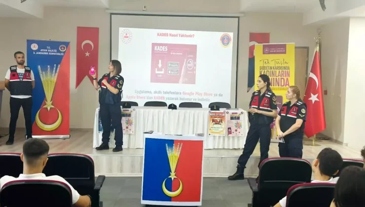 Jandarma, Öğrencilere Eğitim Verdi