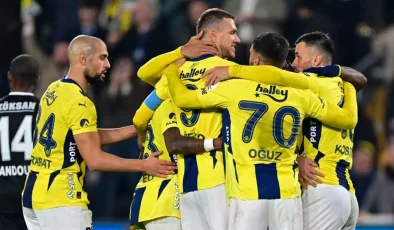 Fenerbahçe, Gaziantep FK’yı Kadıköy’de 3-1 yendi